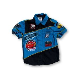 Authentic CARS movie Button up for kids authentic Disney product